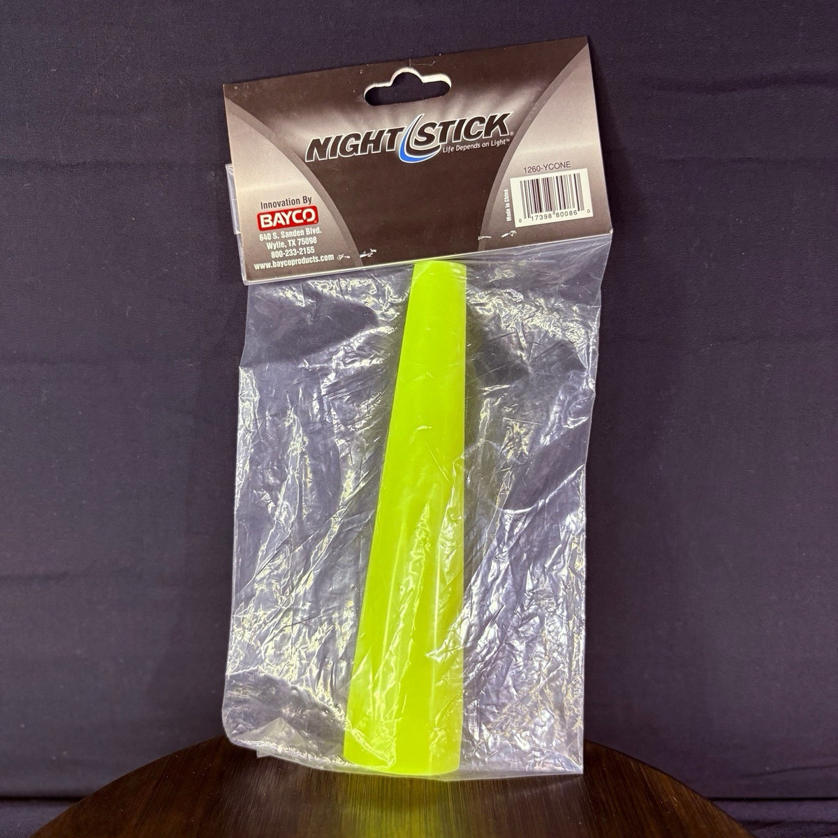 Nightstick Yellow Safety Cone for NSP-1160, NSP-1260, BAP-1060