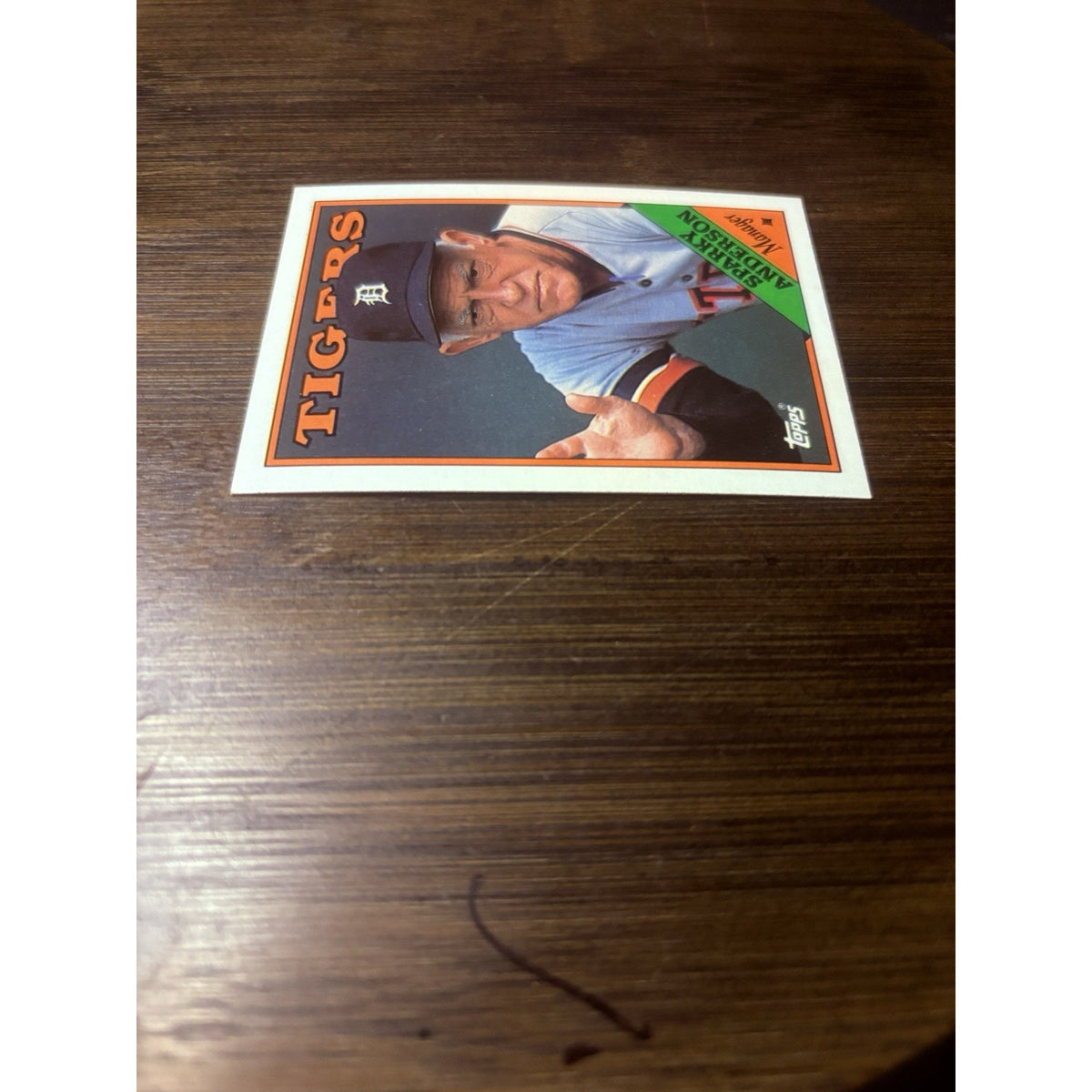 1988 Topps - Sparky Anderson Team Checklist #14 High Grade Baseball Card