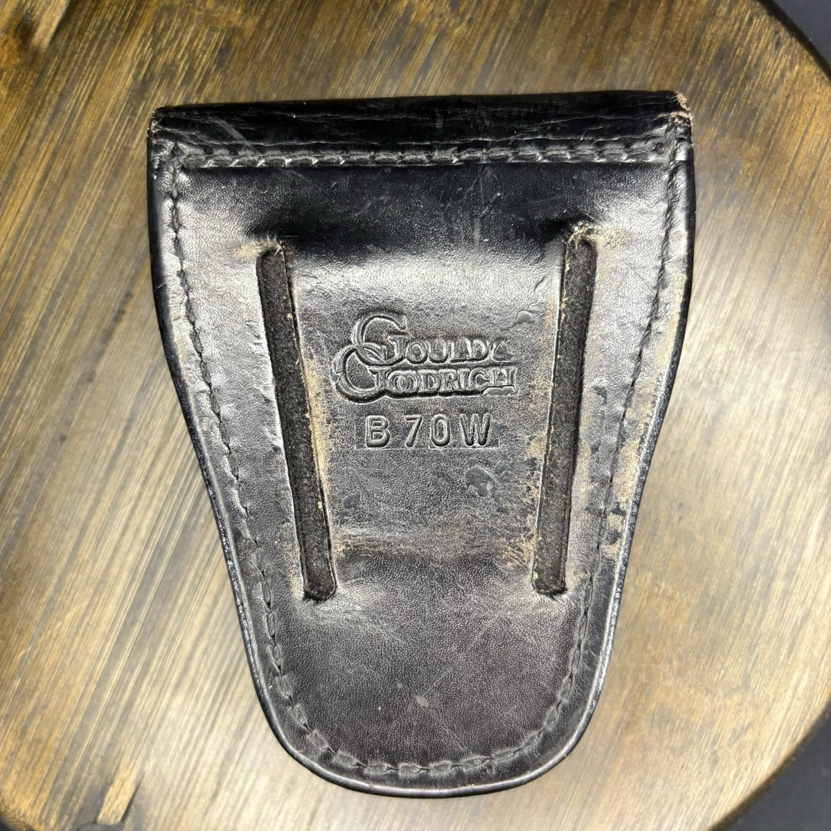 Gould & Goodrich Handcuff Case B70W Leather ~NICE~