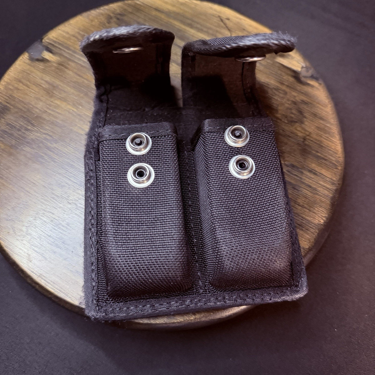Gould & Goodrich Double Magazine Pouch Size 10mm .45 ACP Double Stack Nylon