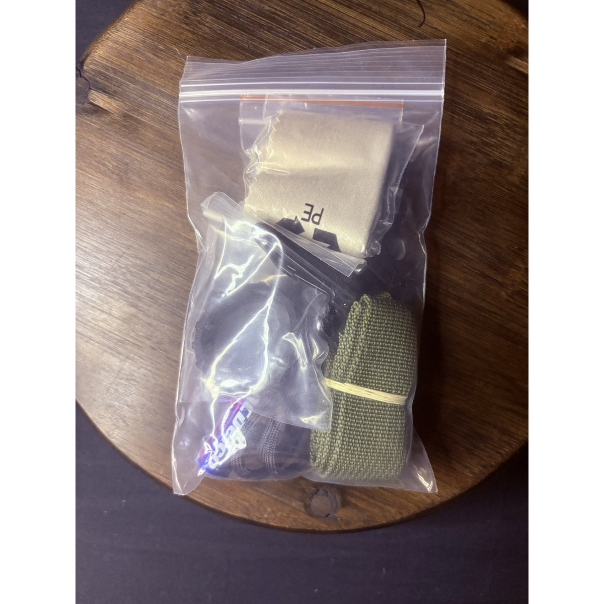 NVG Accessories Bag w/ Strap, Battery, Lens, Cloth