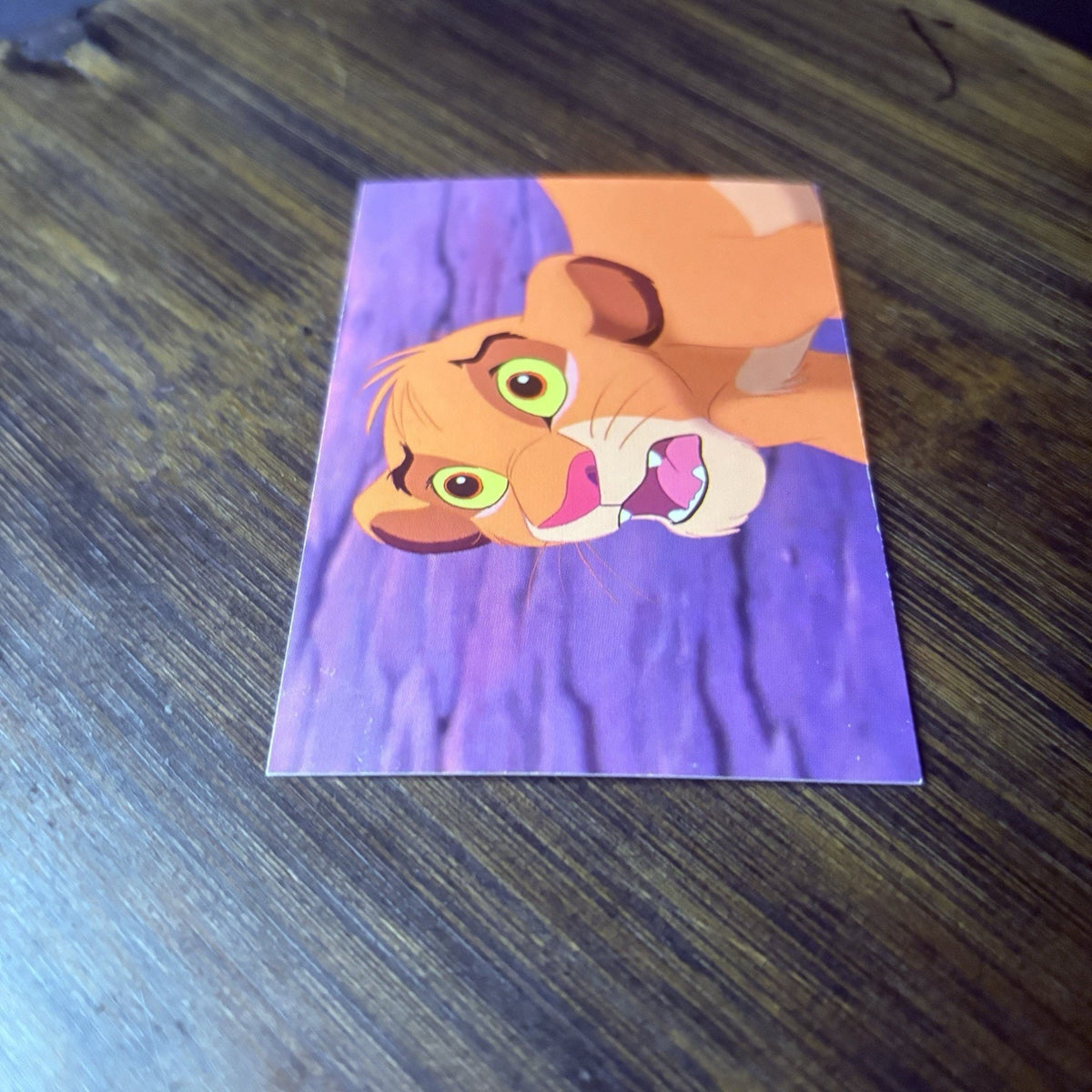 1994 SkyBox The Lion King #22 "The Kings" High Grade Trading Card, See Photos