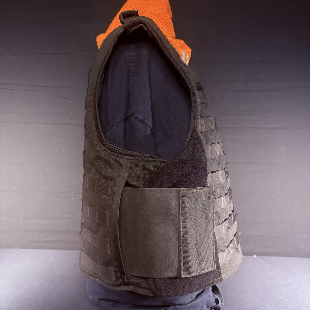 NEW ABA Tactical Plate Carrier Size XL Black Nylon MOLLE Vest