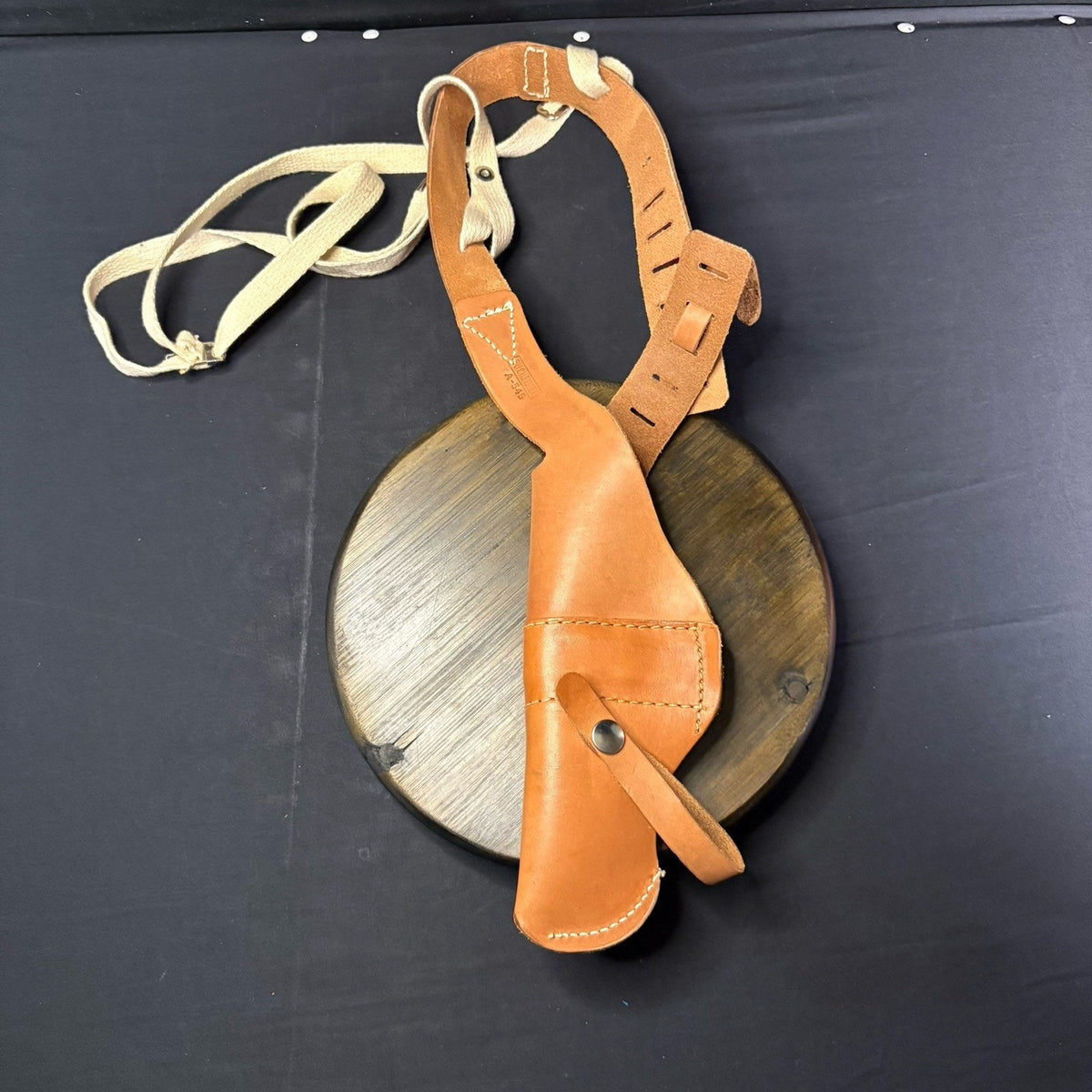 Bucheimer Shoulder Holster .45 & .38 Super Auto Leather RH Model A-545