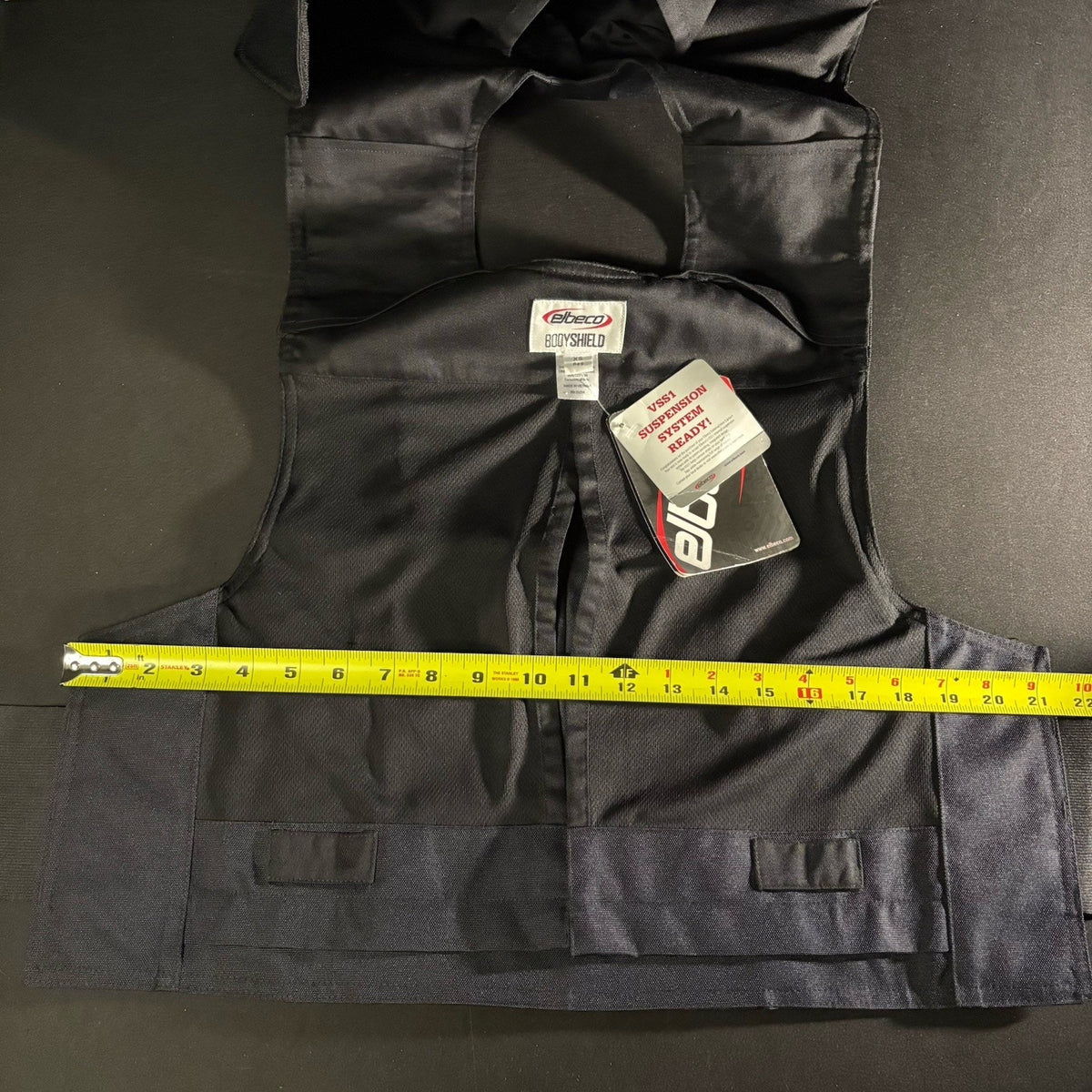 Elbeco Tactical Carrier Size X-Small Black w/Magazine & Radio Pouch & Waistband