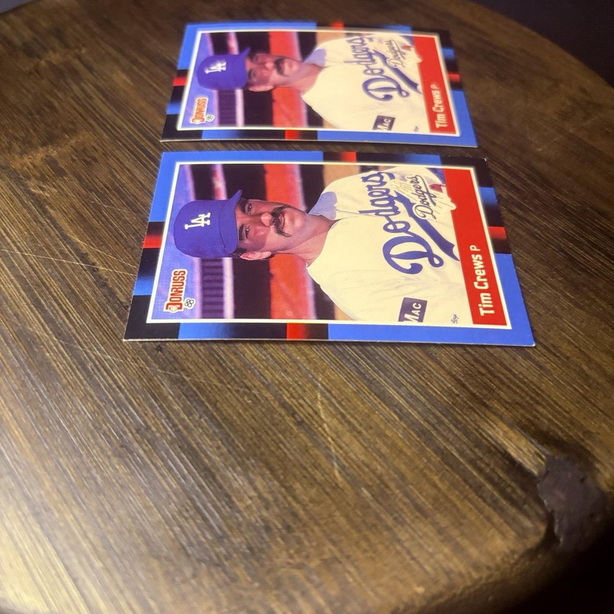 1988 Donruss - Tim Crews - #464 - Los Angeles Dodgers - RC Lot Of (2)
