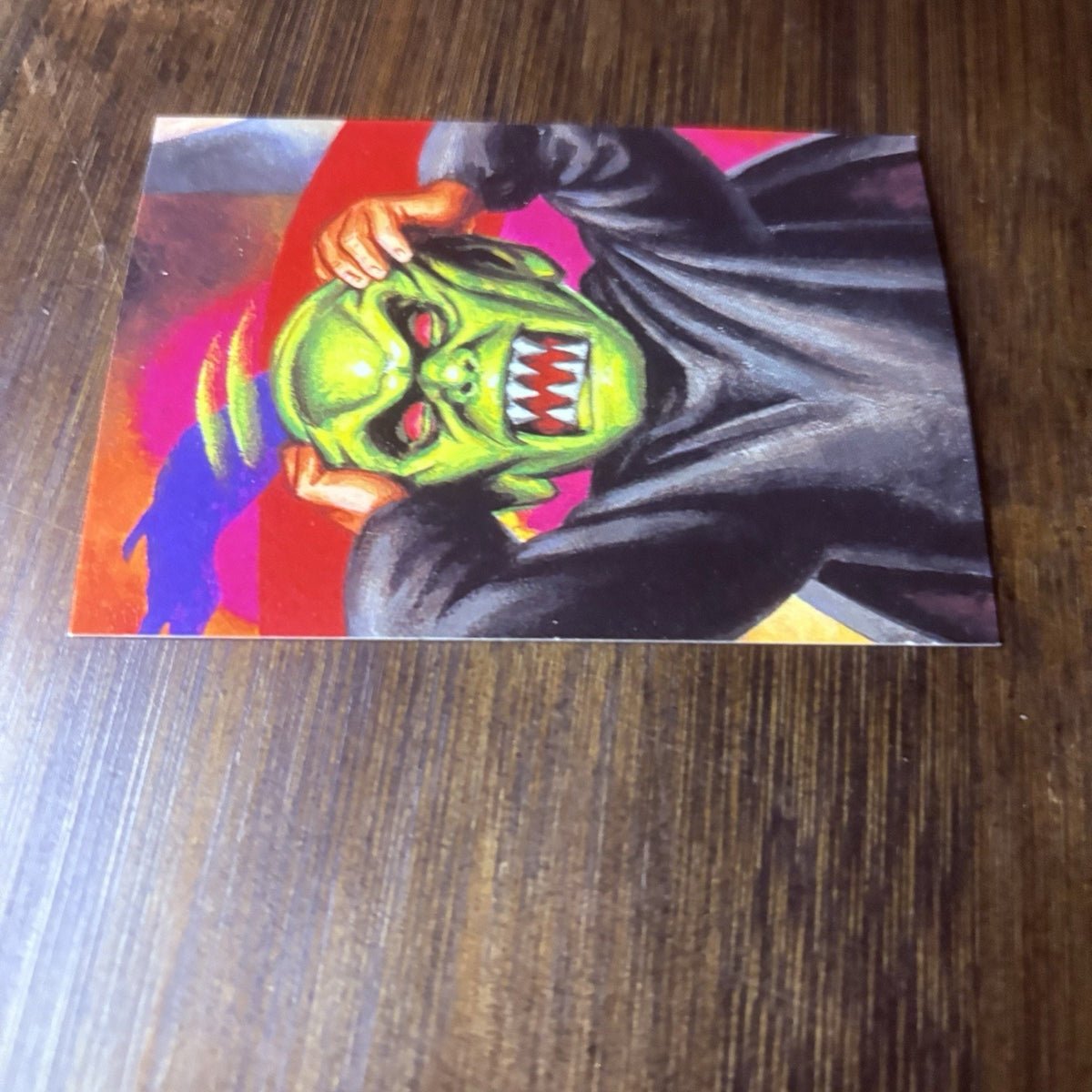 1996 Goosebumps Haunted Mask #44 High Grade Topps Trading Card, See Photos