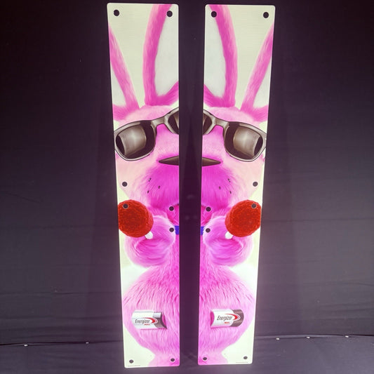 Energizer Bunny Display, Pink Bunny Signs Lot of 2