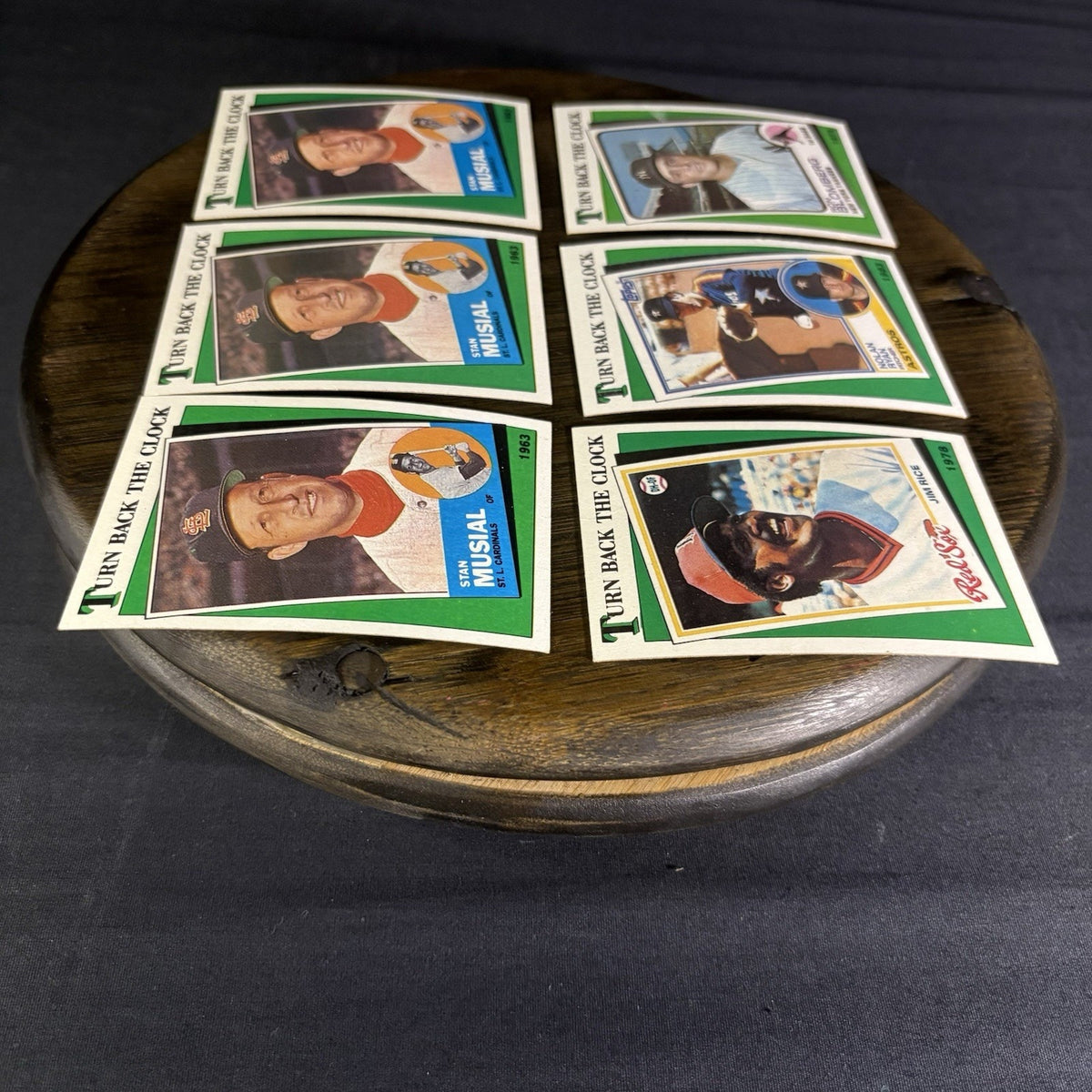 1988 Topps Turn Back the Clock Lot (6) Card #665 #661 #663 #662 High Grade