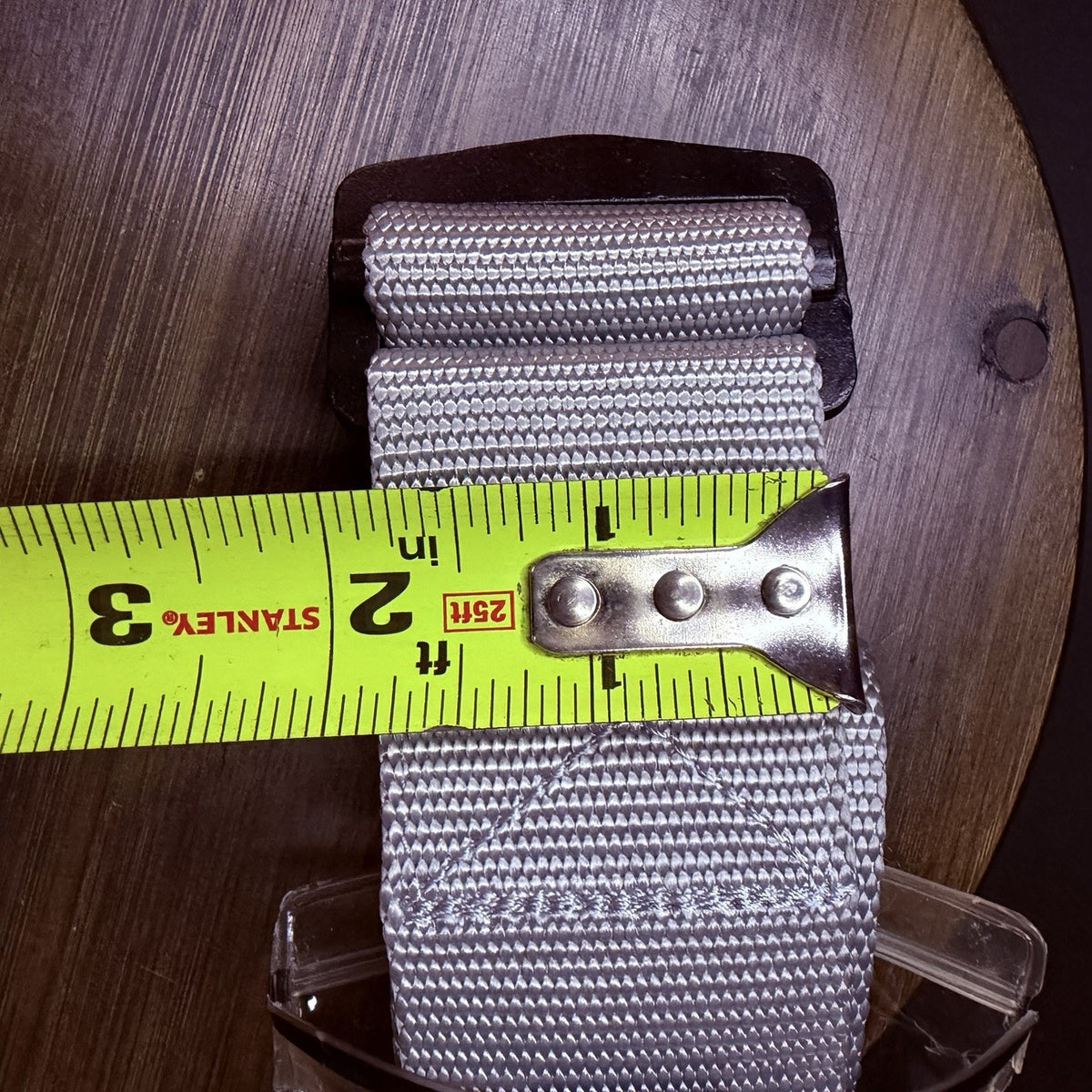 Blackhawk Military BDU Belt Size Large Up To 52" Light Grey Nylon Metal Buckle