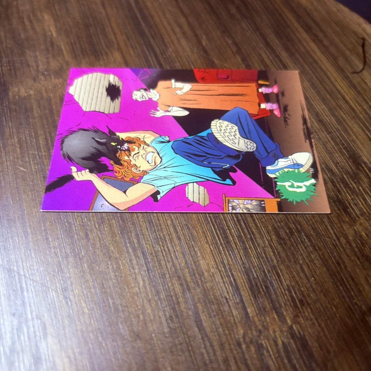 1996 Topps Goosebumps #7 Ghastly Greetings High Grade Trading Card, See Photos