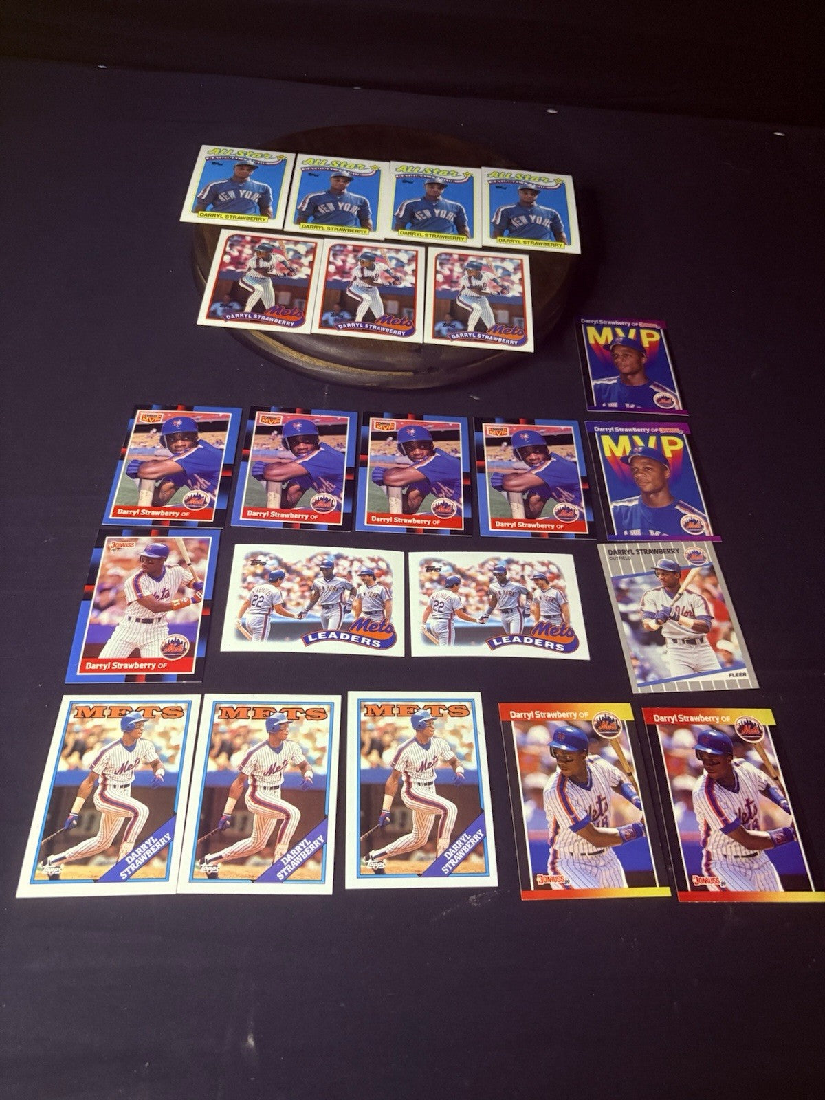 Darryl Strawberry Lot(22) Baseball Cards 1988 Fleer HIGH GRADE New York Mets MLB12