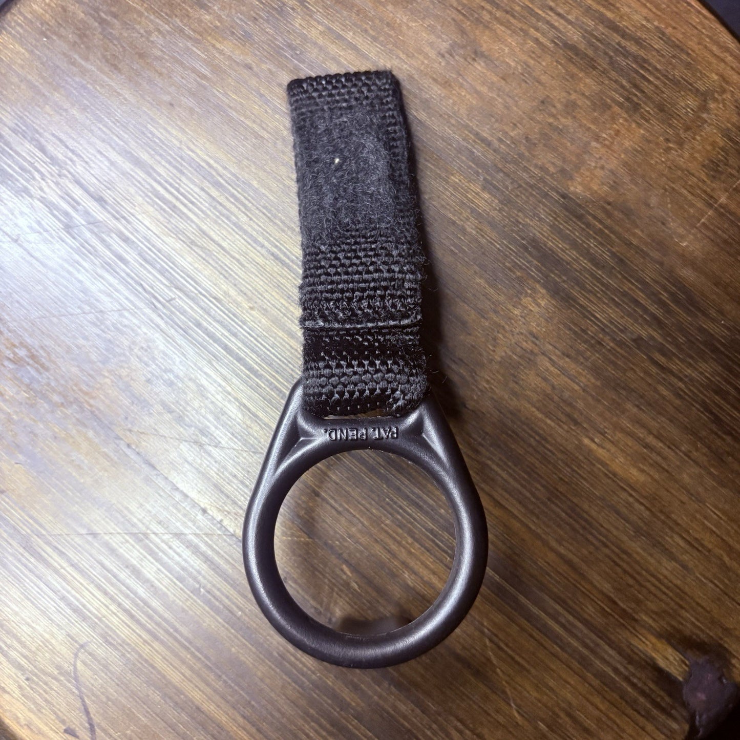 Bianchi Black 7404 Baton Ring Holder 1" Web Sewn Polymer5