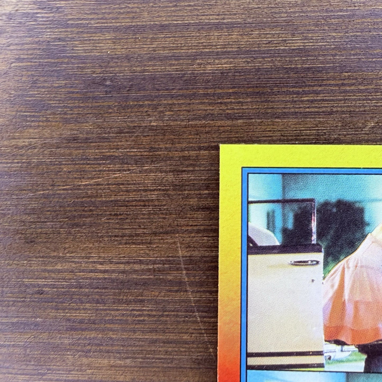 1989 Back To The Future #63 Topps Trading Card "A Familiar Scene"5