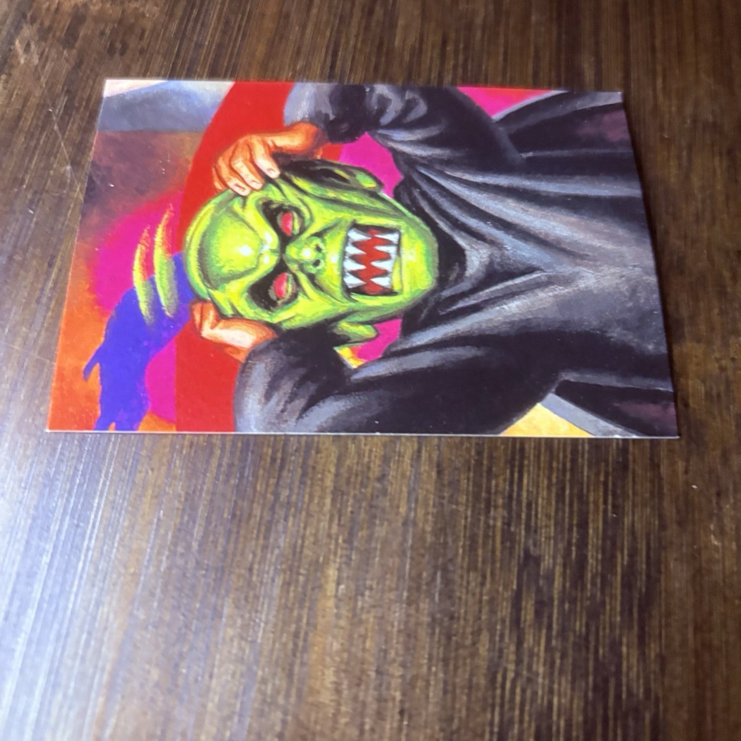 1996 Goosebumps Haunted Mask #44 High Grade Topps Trading Card, See Photos9
