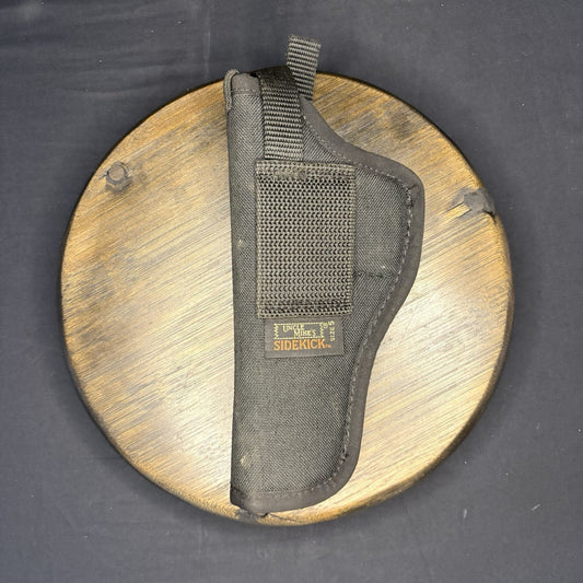 Uncle Mikes Sidekick Holster For 4 1/25" Barrel Large Autos OWB, RH1