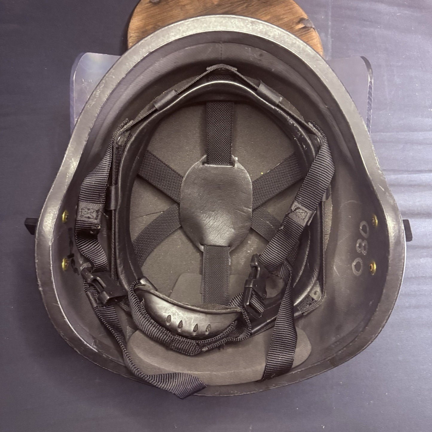 Gentex 3A (IIIA) Ballistic Helmet Removable Face Shield (XXL) Largest Helmet17