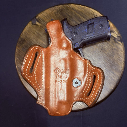 Aker 168 Holster Sig Sauer P220, FlatSider XR12 OWB Holster Black RH1