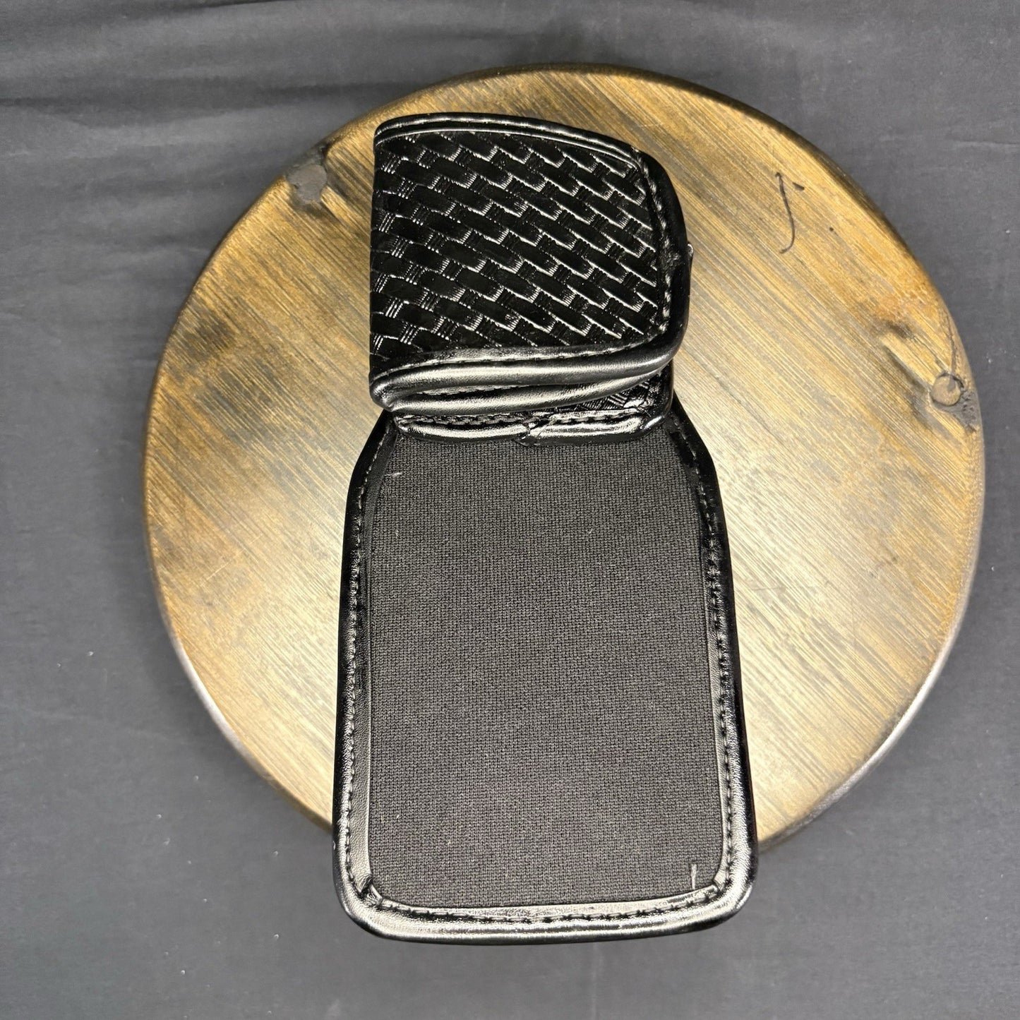 Bianchi Universal Radio Holder Swivel Back Accumold Elite Leather Basket Weave9