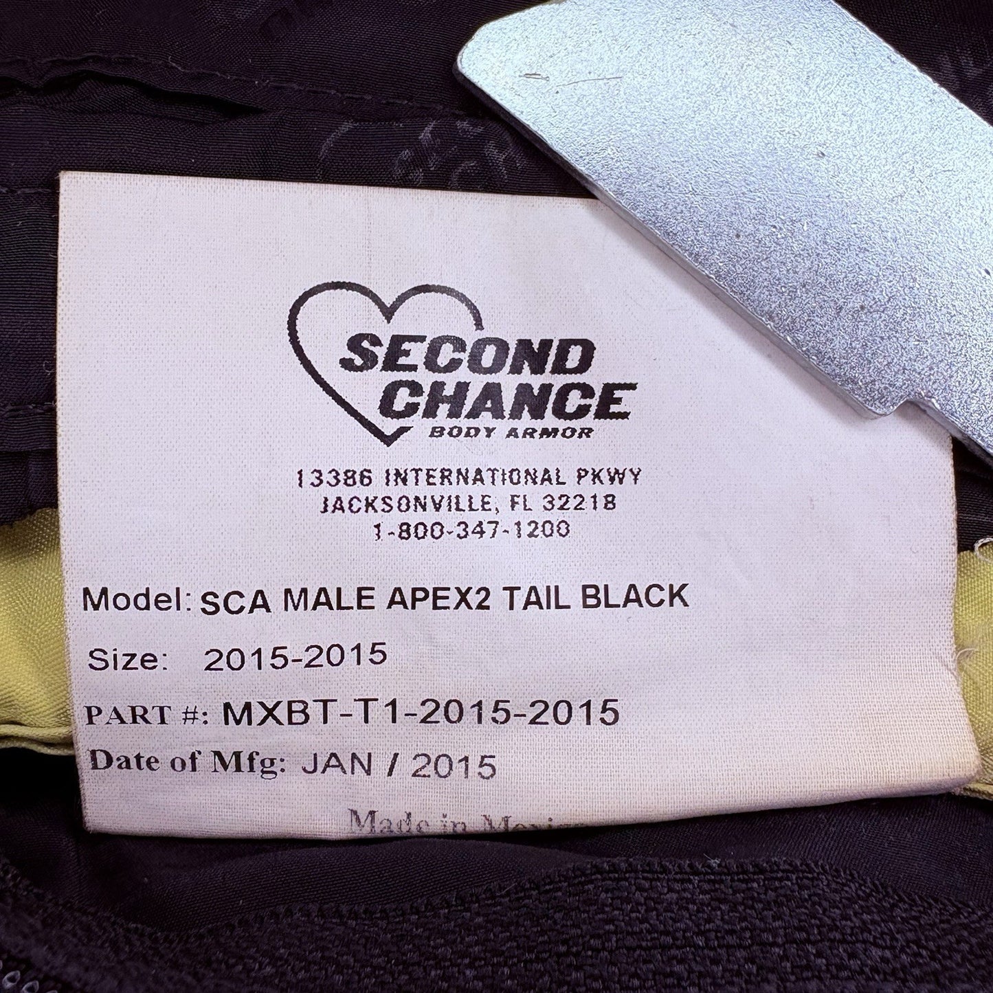 Second Chance 3A Bullet Proof Vest Size Large Concealable IIIA Ballistic Vest8