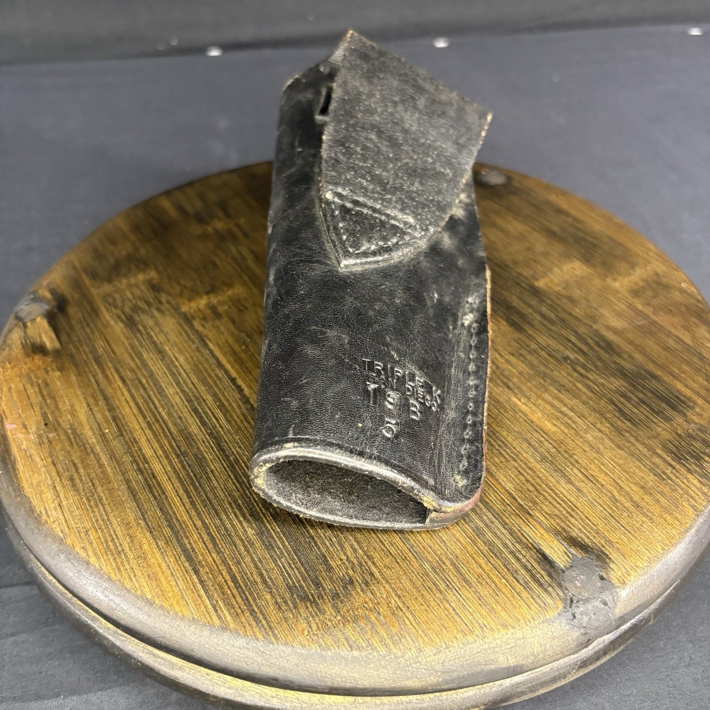 Triple K Black Leather 19B-5 Holster USA Made7