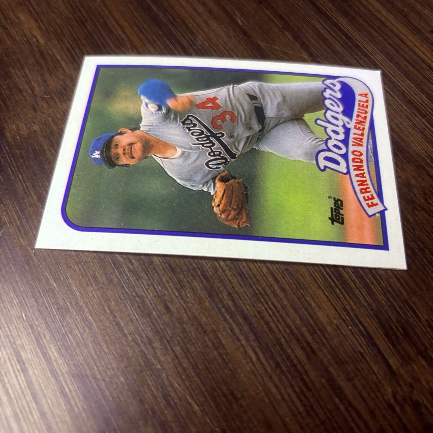 1989 Topps #150 Fernando Valenzuela, LA Dodgers, EX/NM Cond.5