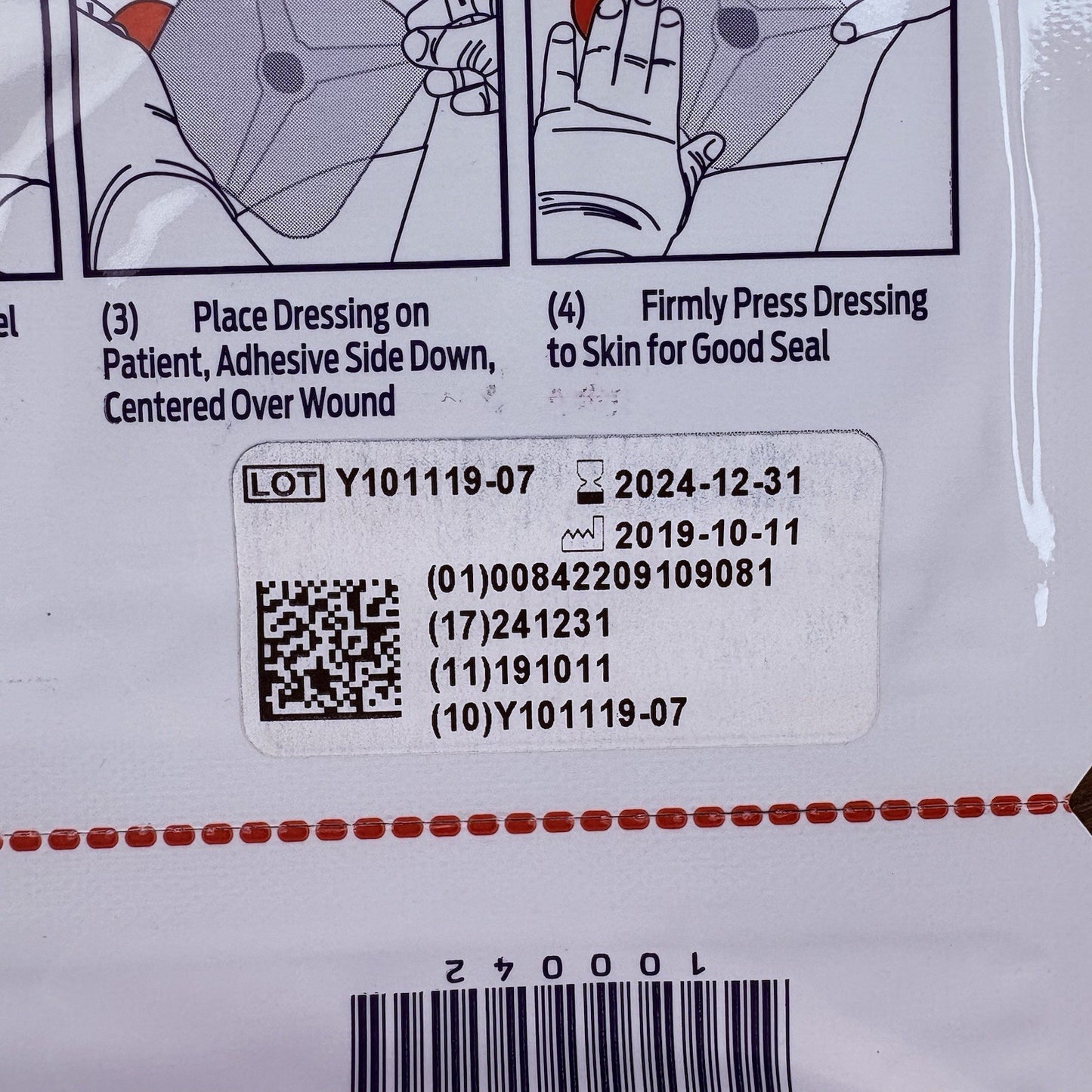 Twin Pack – HyFin Vent Compact Chest Seal (2 Seals Total) | for Entry/Exit6