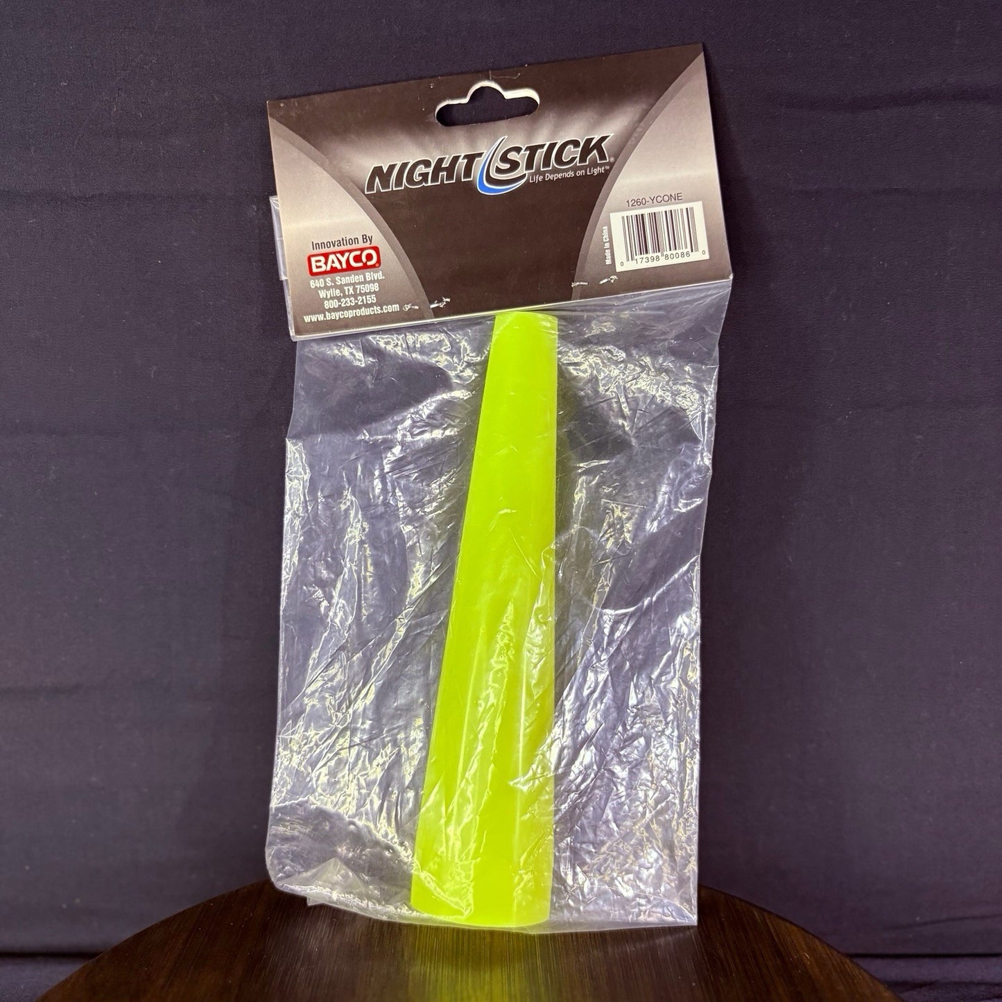 Nightstick Yellow Safety Cone for NSP1160, NSP1260, BAP10603