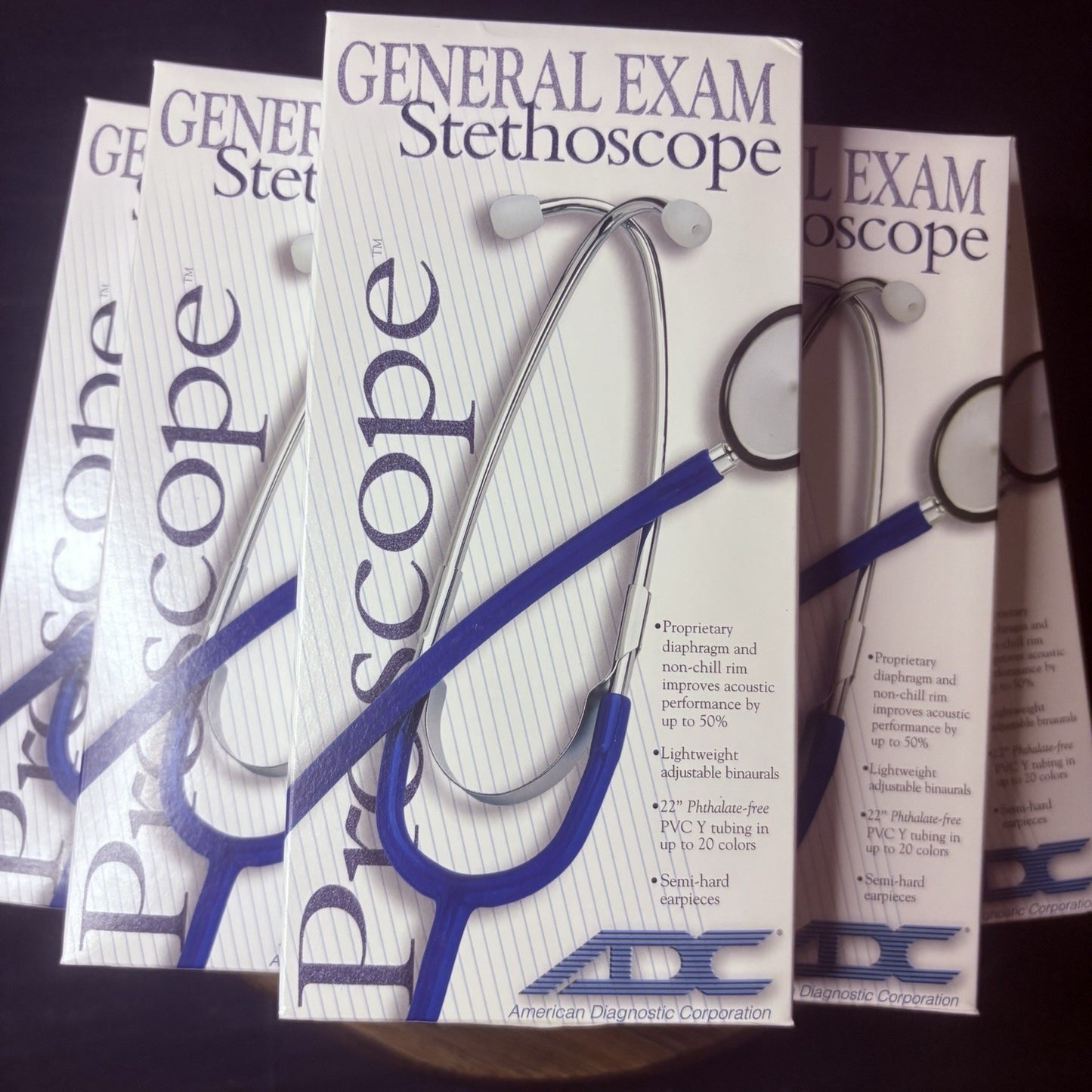 (Lot Of 5) ProScope 660LV Stethoscope Lavender Size 31.5” For Blood Pressure NEW17