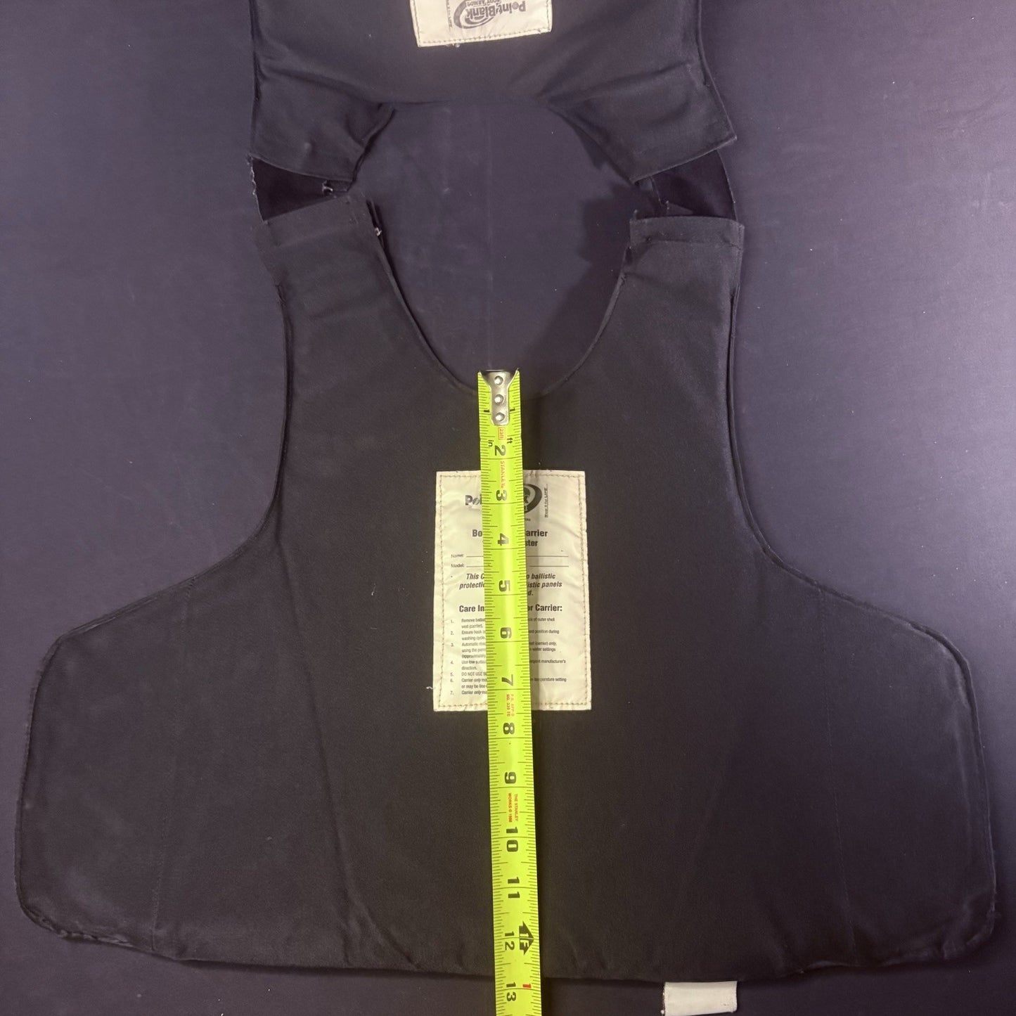 PB 3A Bullet Proof Vest Size Large IIIA Ballistic Concealable Body Armor12