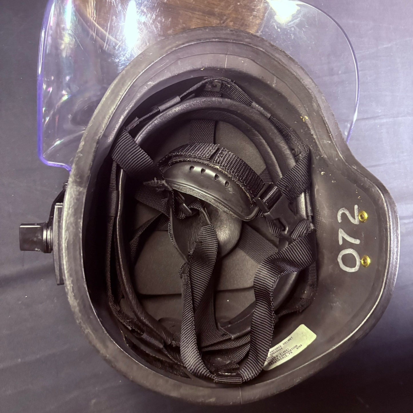 Gentex IIIA (3A) Ballistic Helmet Removable Protech Face Shield Size Large14