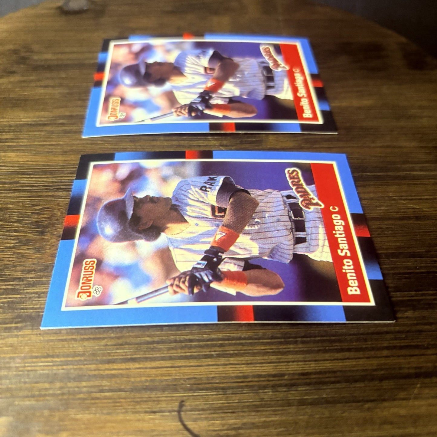 1988 Benito Santiago Lot (2)Donruss #114 ) High Grade Cards, See Photos5