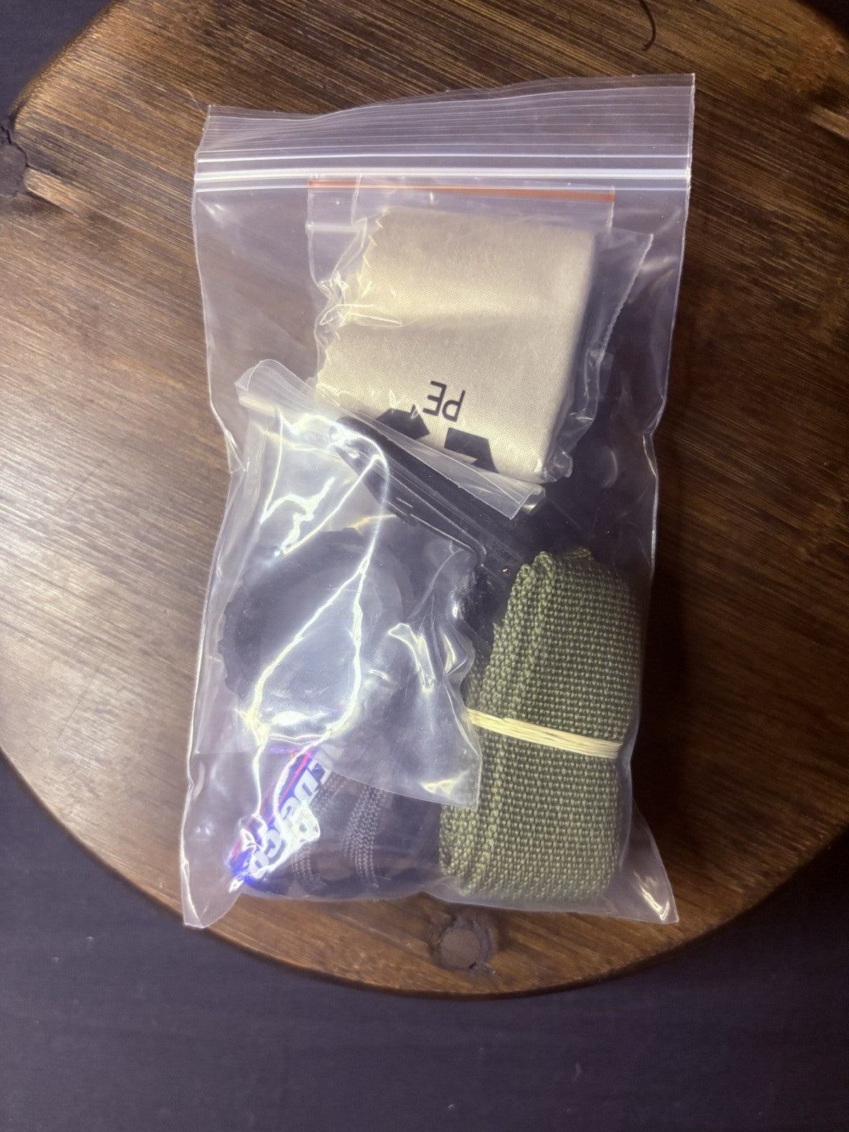 NVG Accessories Bag w/ Strap, Battery, Lens, Cloth5