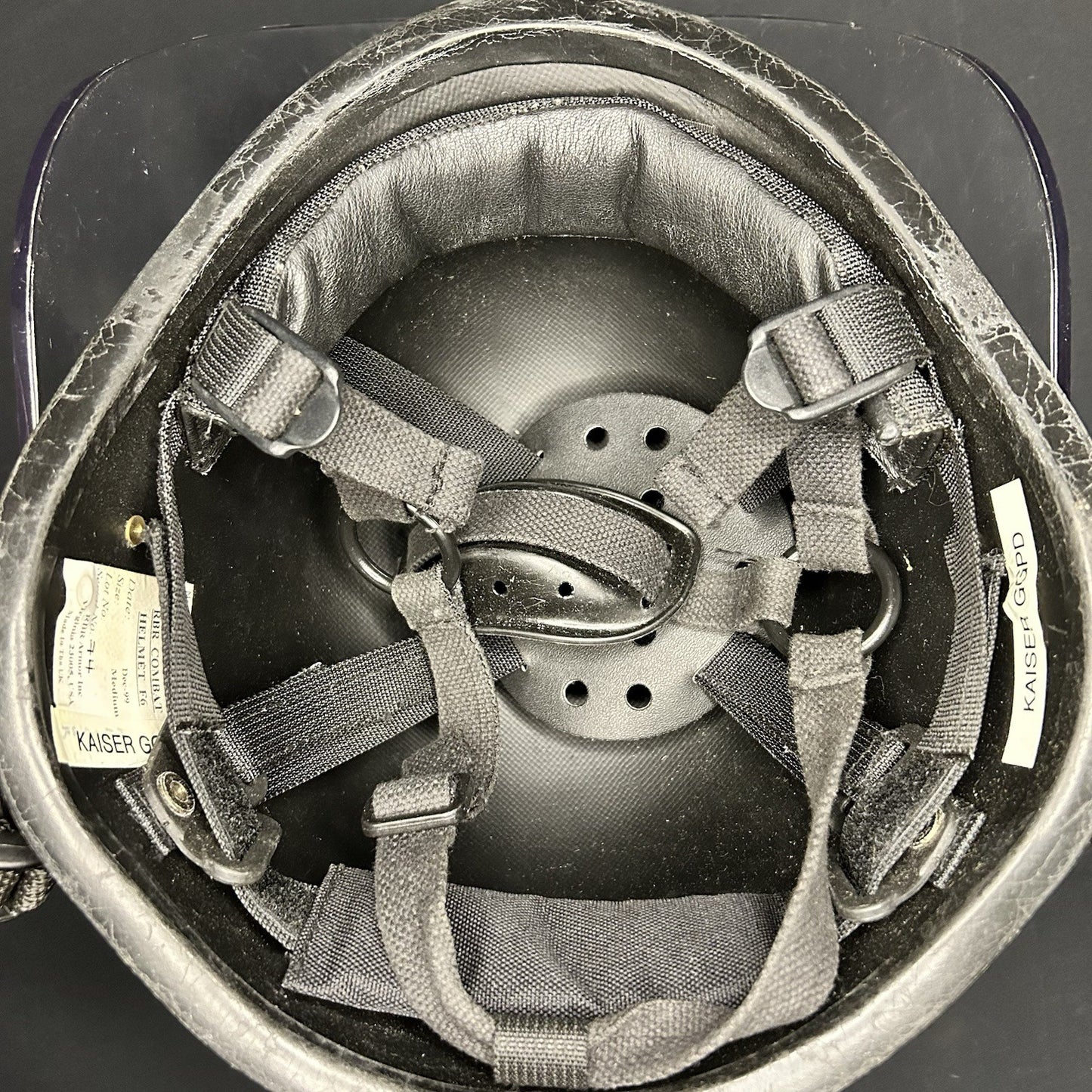 RBR Armor IIIA (3A) Ballistic Helmet USA Made -Size Medium- Bullet Proof6