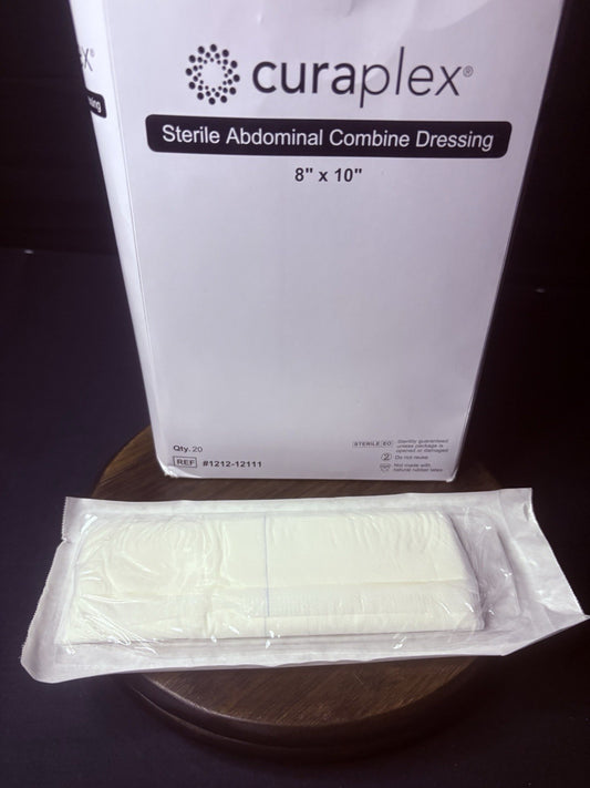 Abdominal Combine Pads 8"X10" (20Pack) Sterile Individually Wrapped, ABD Pads1