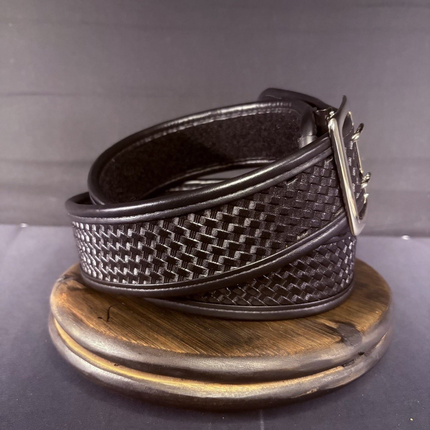 Bianchi 7960 Duty Belt Size 44"-46" w/Chrome Buckle, AccuMold Elite Browne 2.25"11