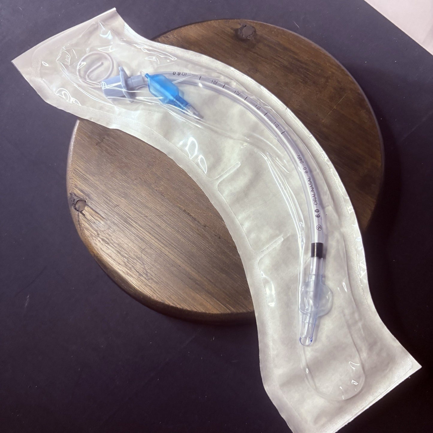 Box Of 10 Sterile Endotracheal Tube 6.0 mm w/Cuff Individually Packaged Sealed10