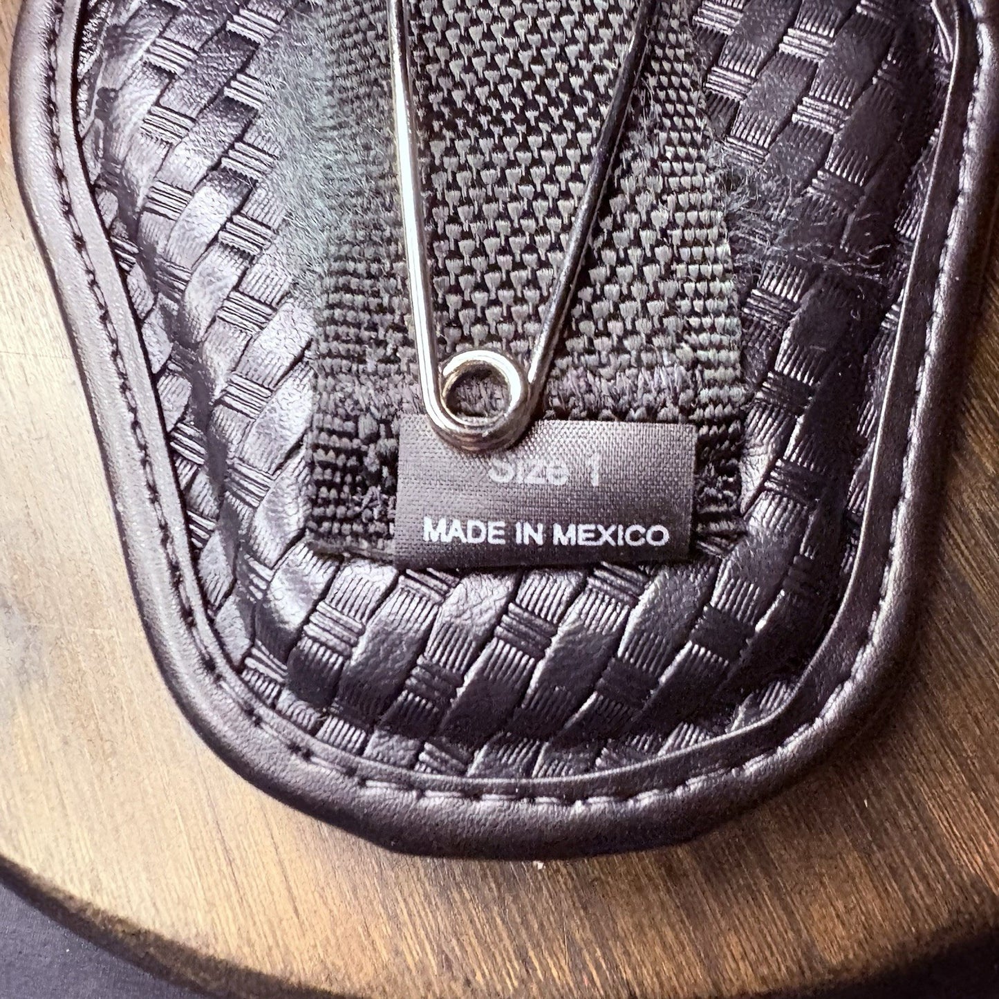 Bianchi Handcuff Case 7900 Basket Weave AccuMold Size 1 #220639