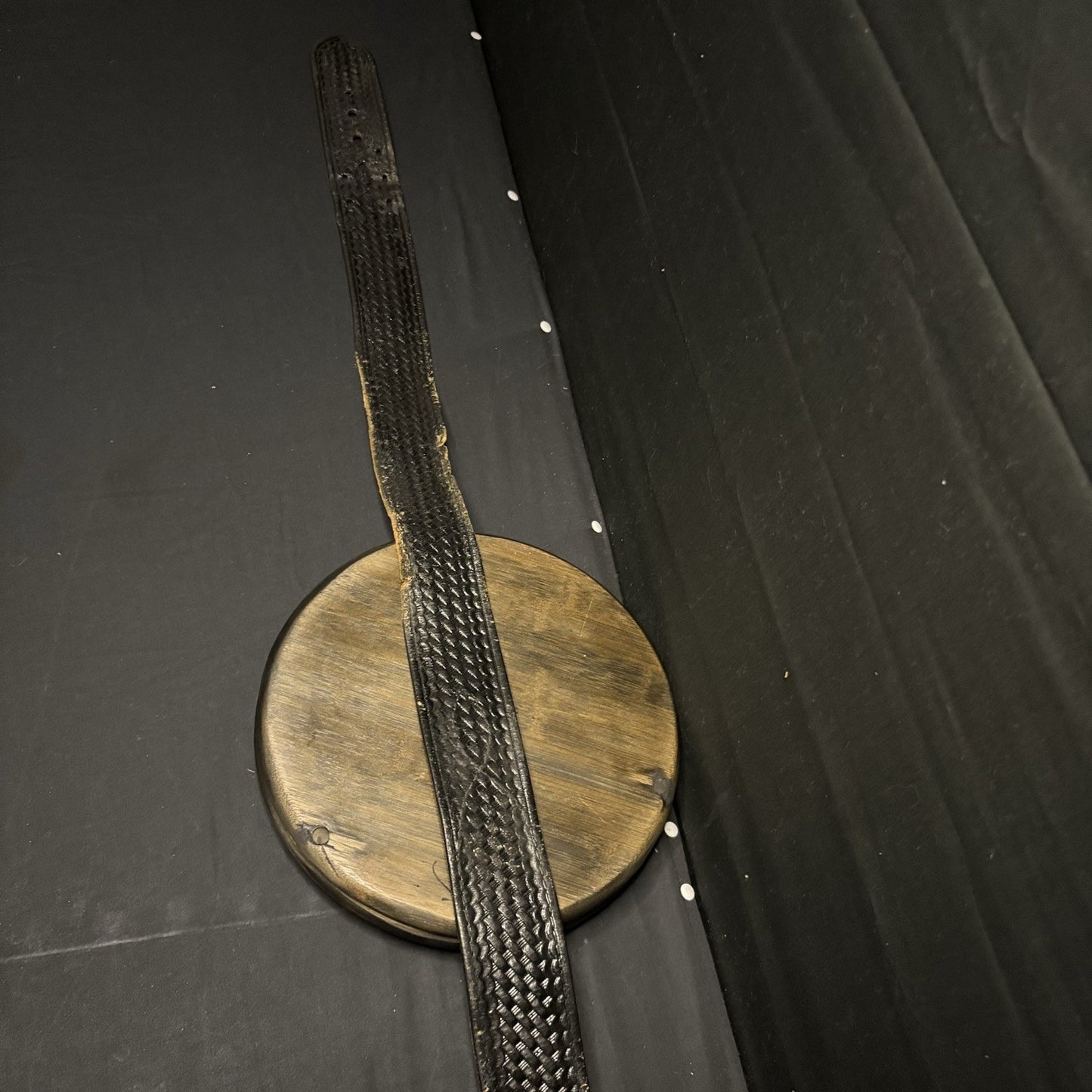 Dutyman Leather Duty Belt 38” Black Basket Weave16