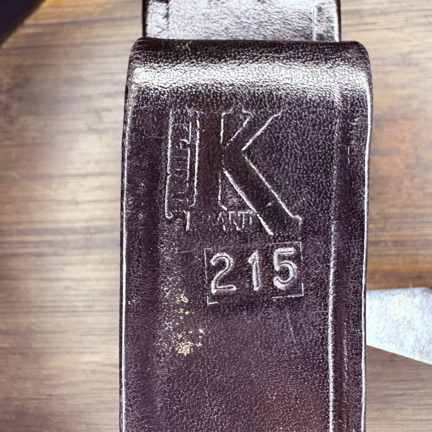 Triple K 215C Mace Pouch 7" OC Spray Carrier Holder USA Made Basketweave Leather9