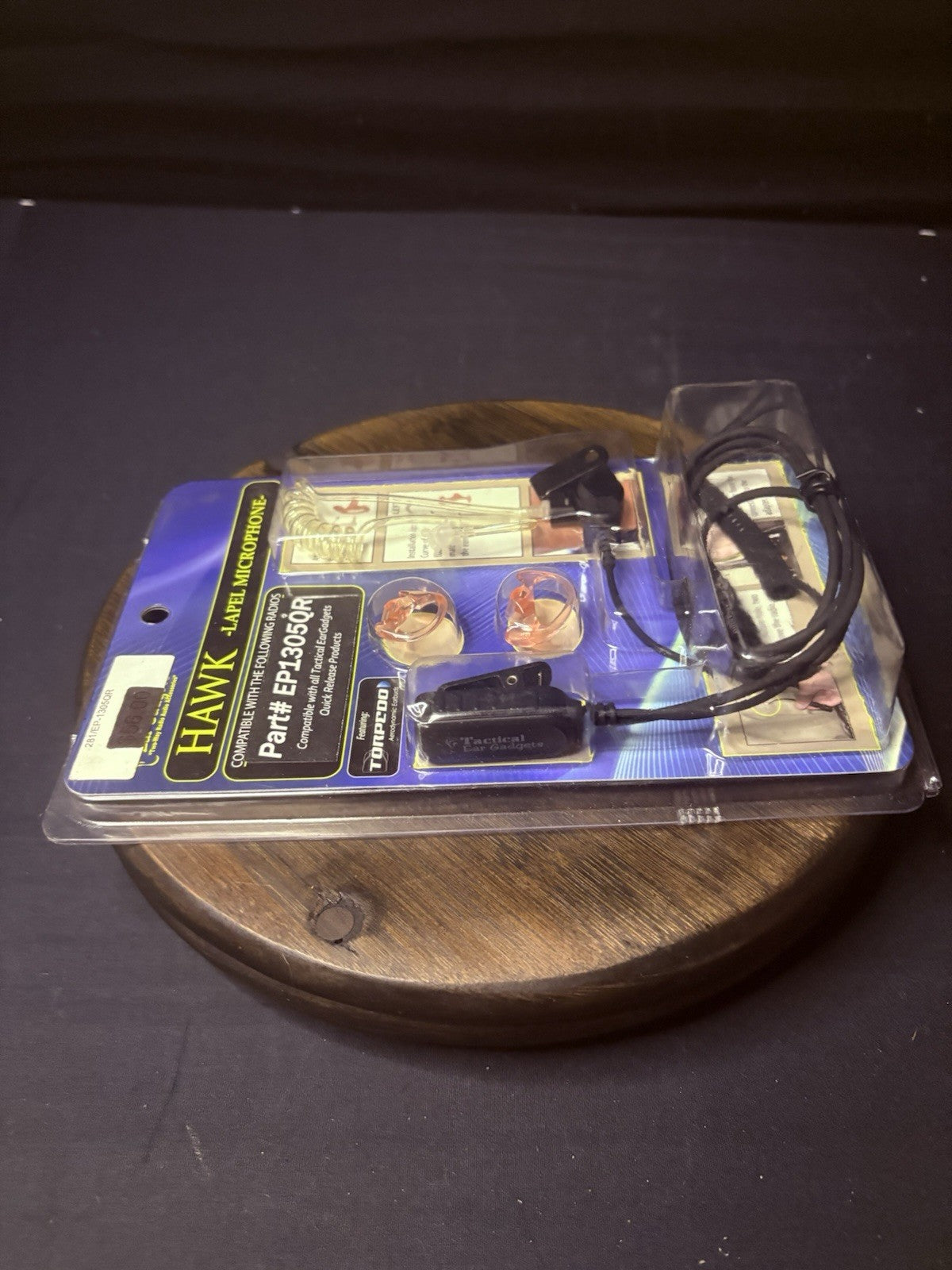 Hawk Lapel Mic Quick Release Replacement Earpiece Kit EP1305QR Police Headset9