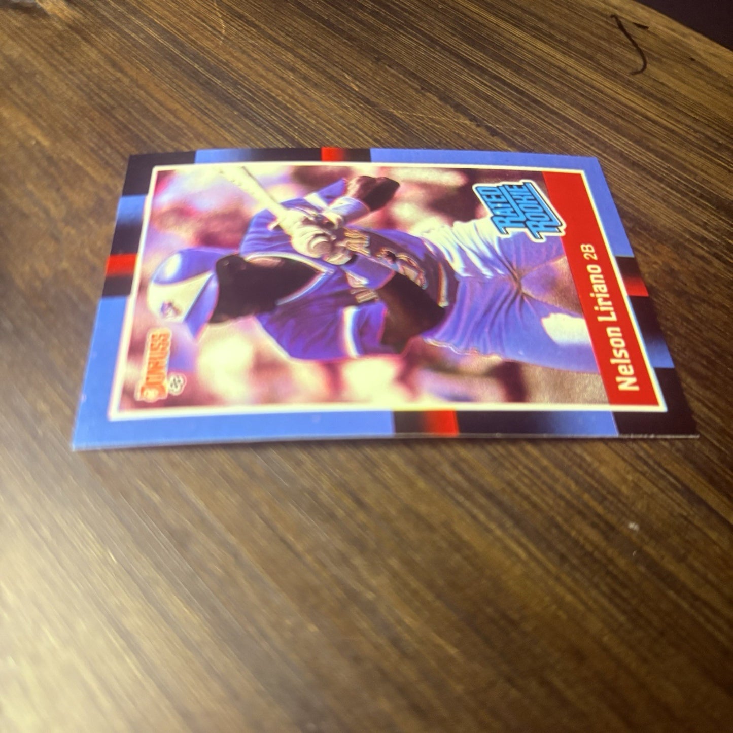 1988 Donruss Rated Rookie Nelson Liriano #32 Toronto Blue Jays High Grade5