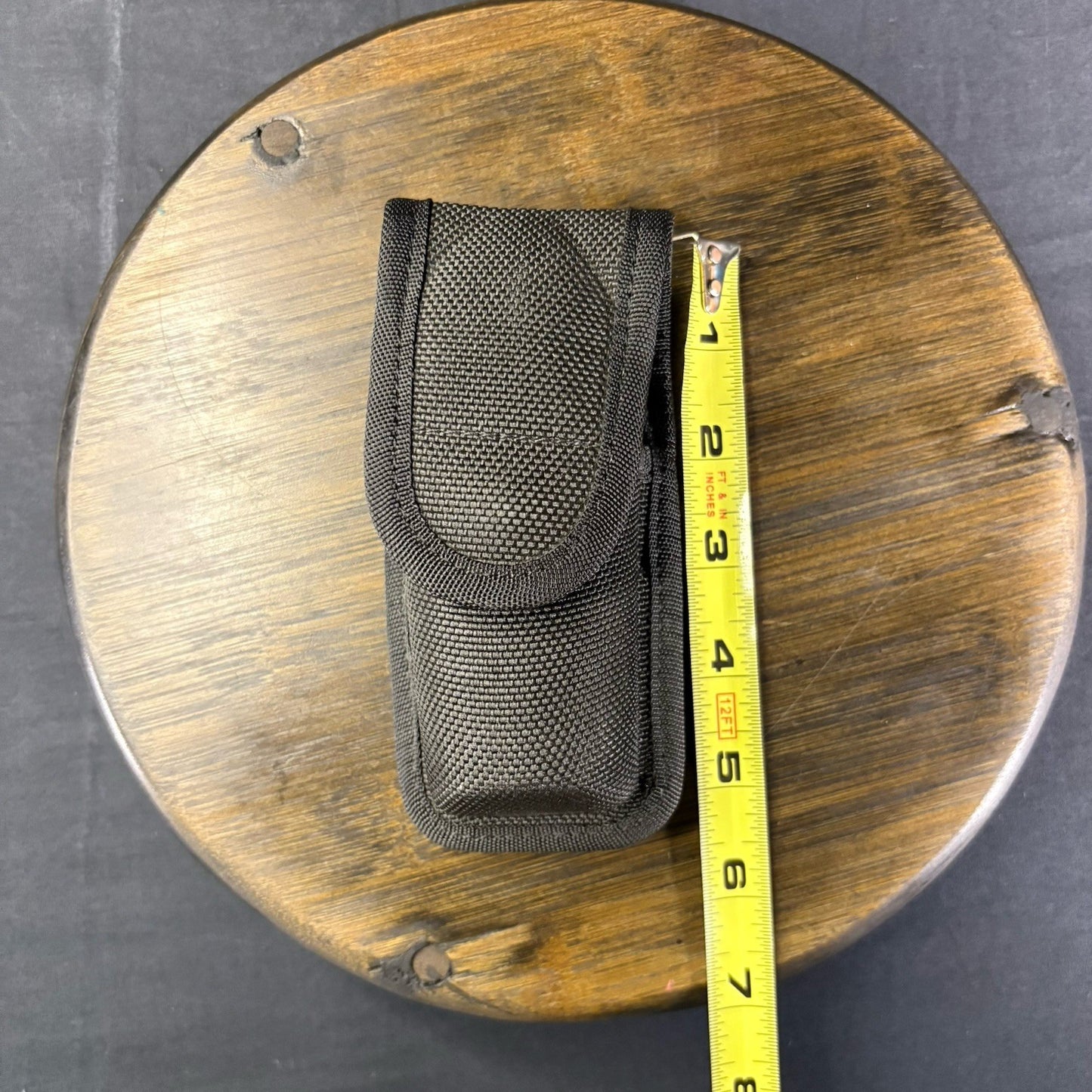 Bianchi 7307 Series AccuMold Mace/Pepper Spray Holder Small Black Hidden Snap5