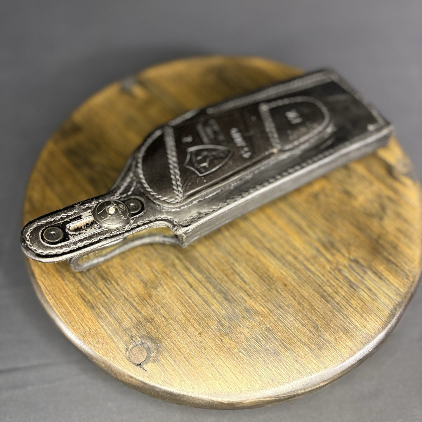 Safariland #2 Basket Weave Holster For .45 Auto 1 3/4" Belt Loop RH12