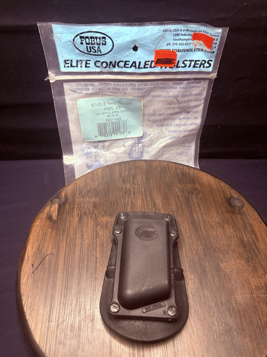 Fobus Magazine Pouch for Single Stack H&K .45 Cal Magazines S&W99 .45 OWB1