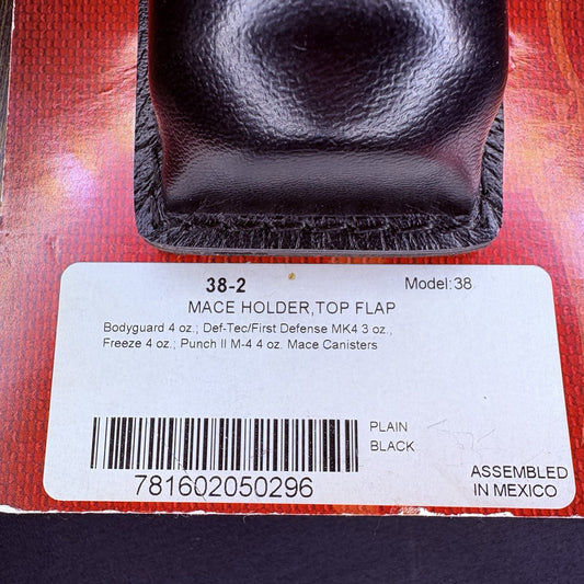 Safariland MK-4 Mace Holder Model 38-2 for 4oz Pepper Spray Plain Black Chrome1