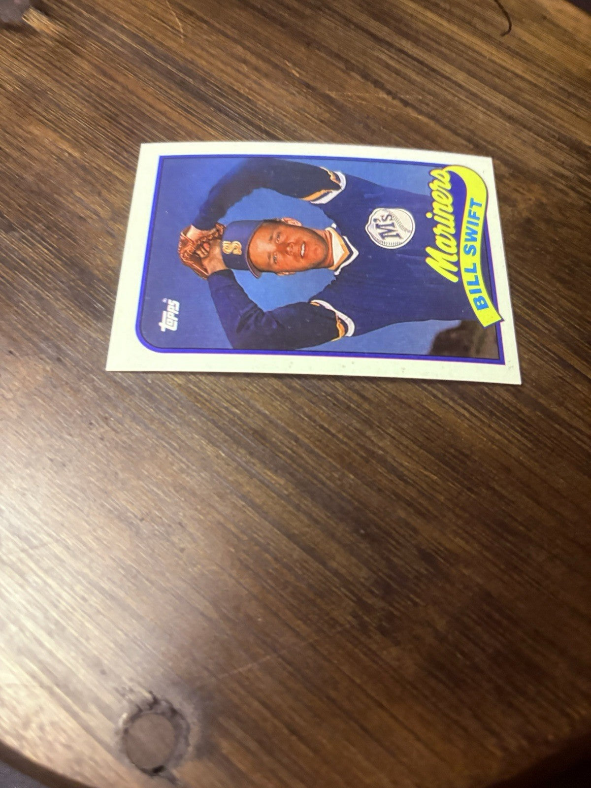 1989 Topps Bill Swift Seattle Mariners #712 High Grade See Photos5