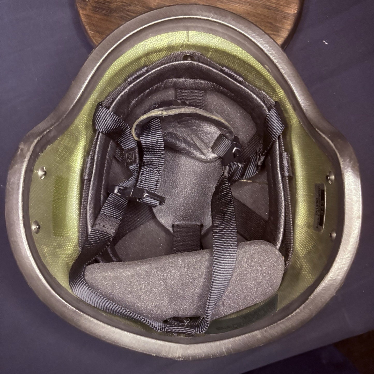 Gentex IIIA (3A) Ballistic Helmet USA Made -Size Medium- Bullet Proof6