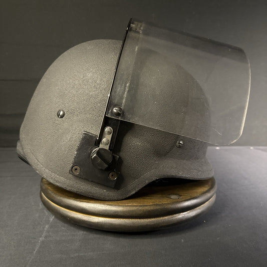 Ballistic IIIA (3A) Helmet w/ Removable Face Shield USA Made Large Bullet Proof1
