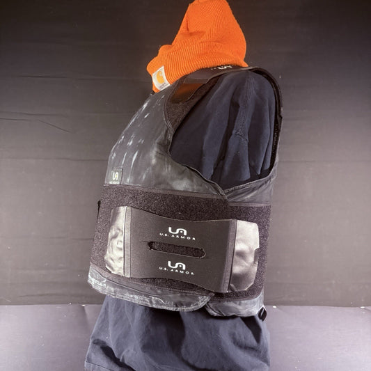 US Armor Bullet Proof Vest IIIA (3A) Size Large 2022 w/ Trauma Plate Concealable1